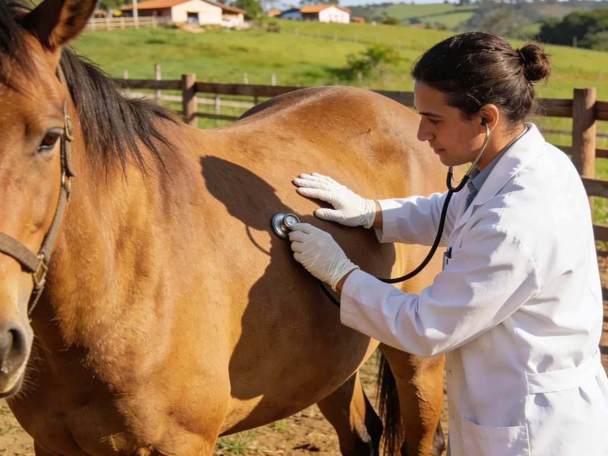 Vacinas, check-ups e cuidados veterinários: como manter a saúde do cavalo ao longo do tempo